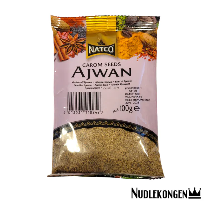 DATOSALG / AJWANIFRØ - CAROM SEEDS - 100 GR