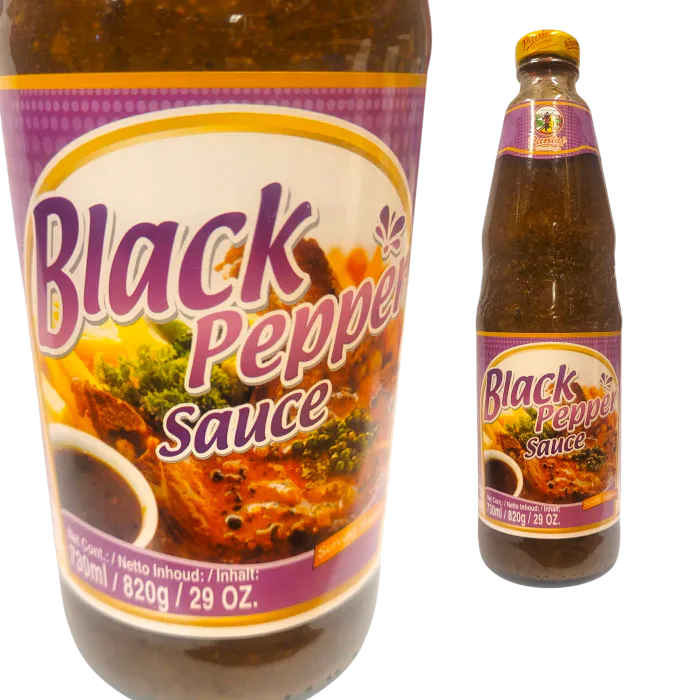 BLACK PEPPER SAUCE - 730 ML