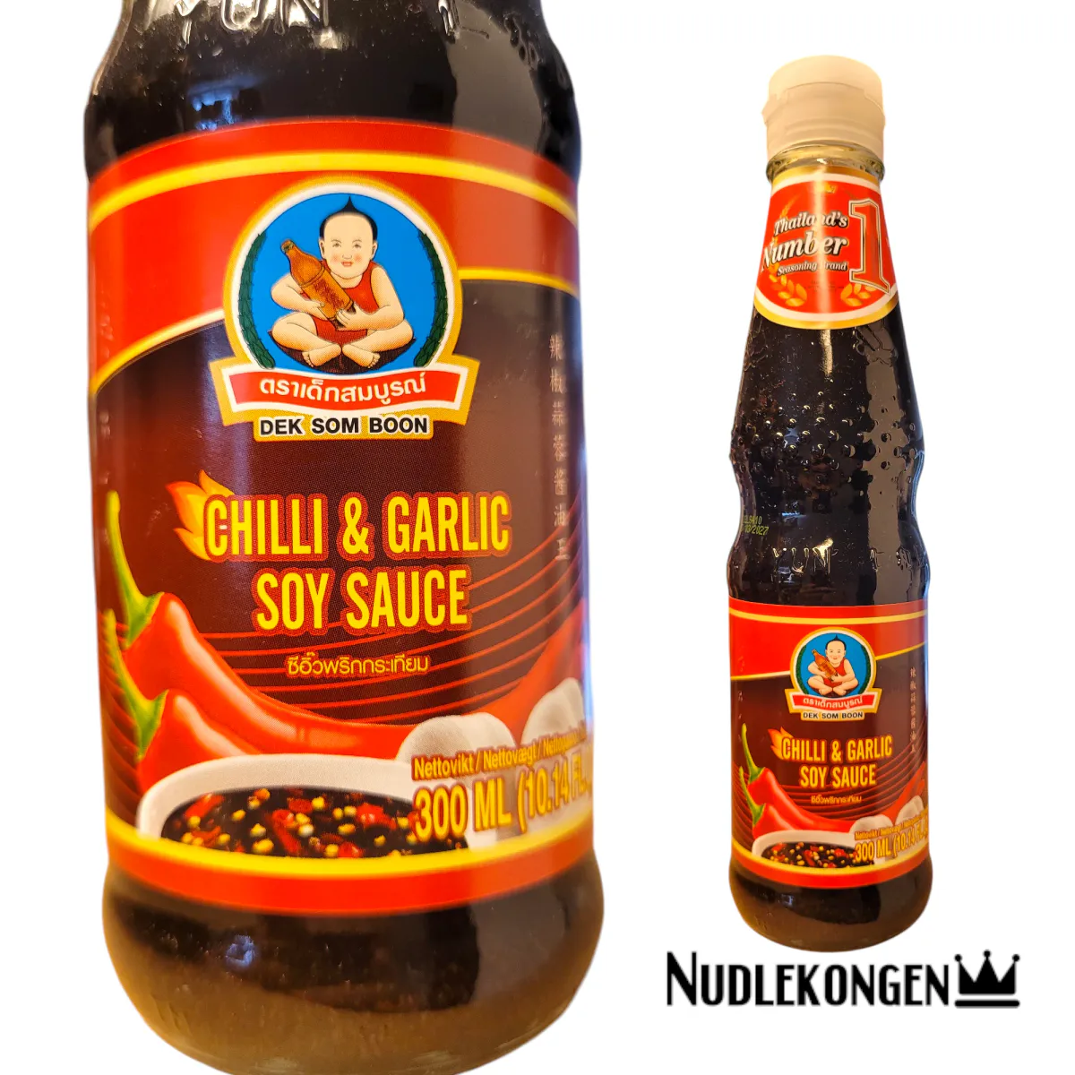CHILLI & GARLIC SOY SAUCE - 300 ML