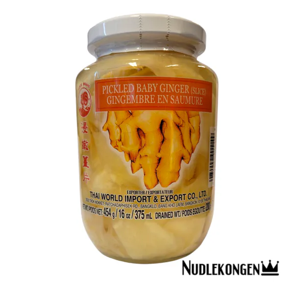 Hovedbilde PICKLED BABY GINGER (SLICED) - 454 GR