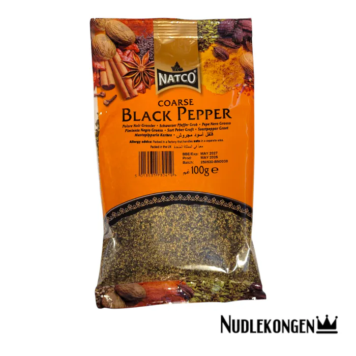 GROVKVERNET SVART PEPPER - 100 GR