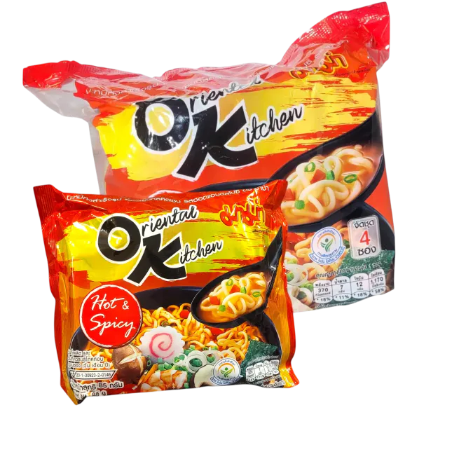 Hovedbilde DATOSALG / ORIENTAL KITCHEN HOT & SPICY 4x85 GR
