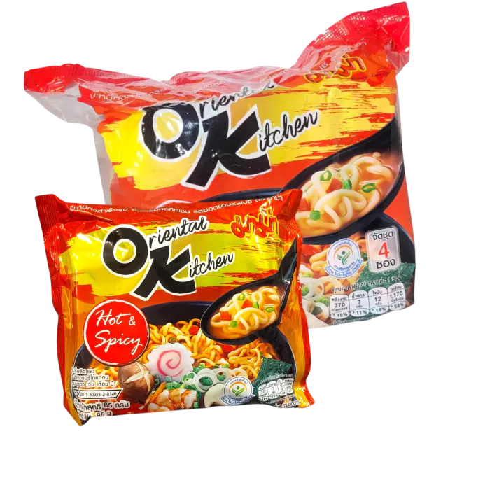 DATOSALG / ORIENTAL KITCHEN HOT & SPICY 4x85 GR