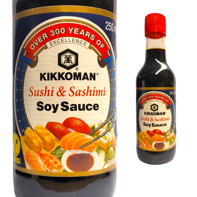 Hovedbilde KIKKOMAN SUSHI & SASHIMI SOY SAUCE - 250 ML