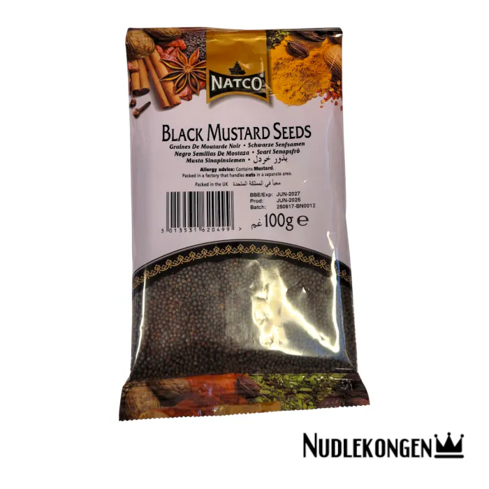 SVARTE SENNEPSFRØ - 100 GR